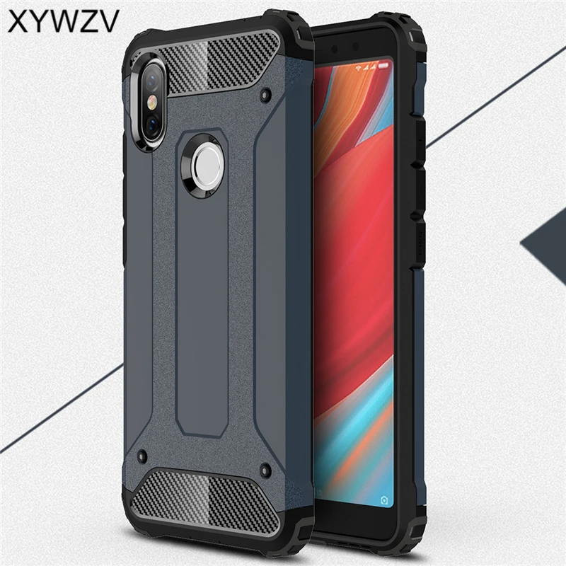 Чехол для Xiaomi Redmi S2 защитный резиновый пластиковый жесткий чехол задней панели