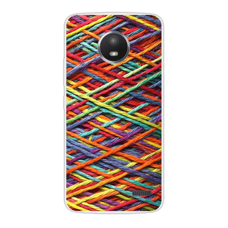 Модные чехлы для телефонов с рыбками 5," для Moto E 4 XT1766 XT1763 задняя крышка мягкий Tpu Fundas Прозрачный Силикон DIY для Motorola Moto e4