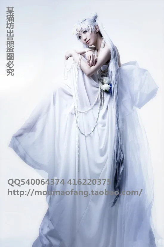 

Princess Serenity Tsukino Usagi Dress Cosplay Costume Wedding Gown lolita party dress Dress 11