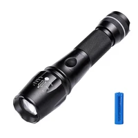 panyue led flashlight ultra bright torch t6 camping light 5 switch modes 1000 lm bicycle light with 18650 battery