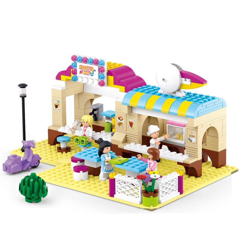 257 шт. детские строительные блоки игрушки совместимые с Legoingly friends city girls открытый