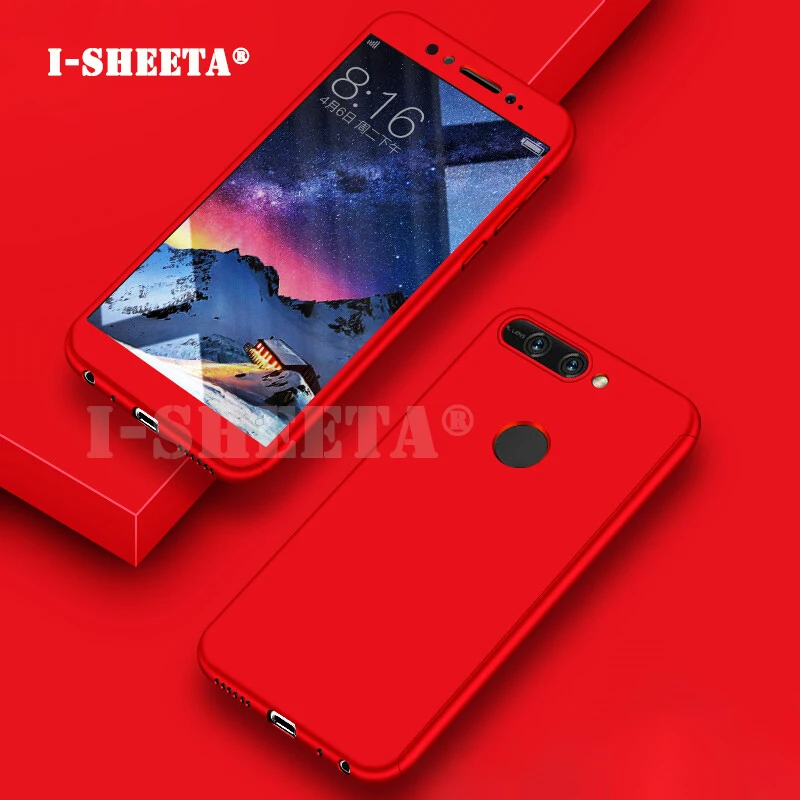 360 полная защита Матовый Жесткий чехол для Huawei P Smart P8 P9 lite 2017 Honor 9 Lite 8 Pro Mate 10 7X 7C 9H