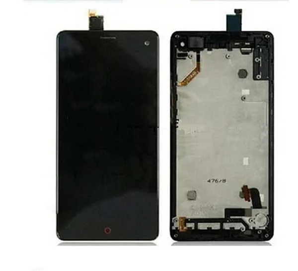 100% Оригинальный ЖК-экран для ZTE Nubia Z7 Mini NX507J + сенсорная панель в сборе сменная