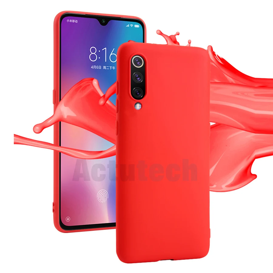 Цветной ТПУ силиконовый чехол для Xiaomi Mi 9 8 SE A2 Lite Pocophone F1 матовый мягкий Redmi Note 5 6 7 Pro