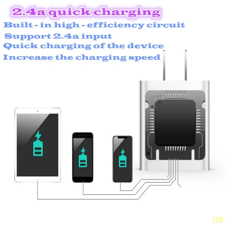 Мобильный телефон usb разъем для зарядки 4A флэш Зарядка Высокая скорость 3A android