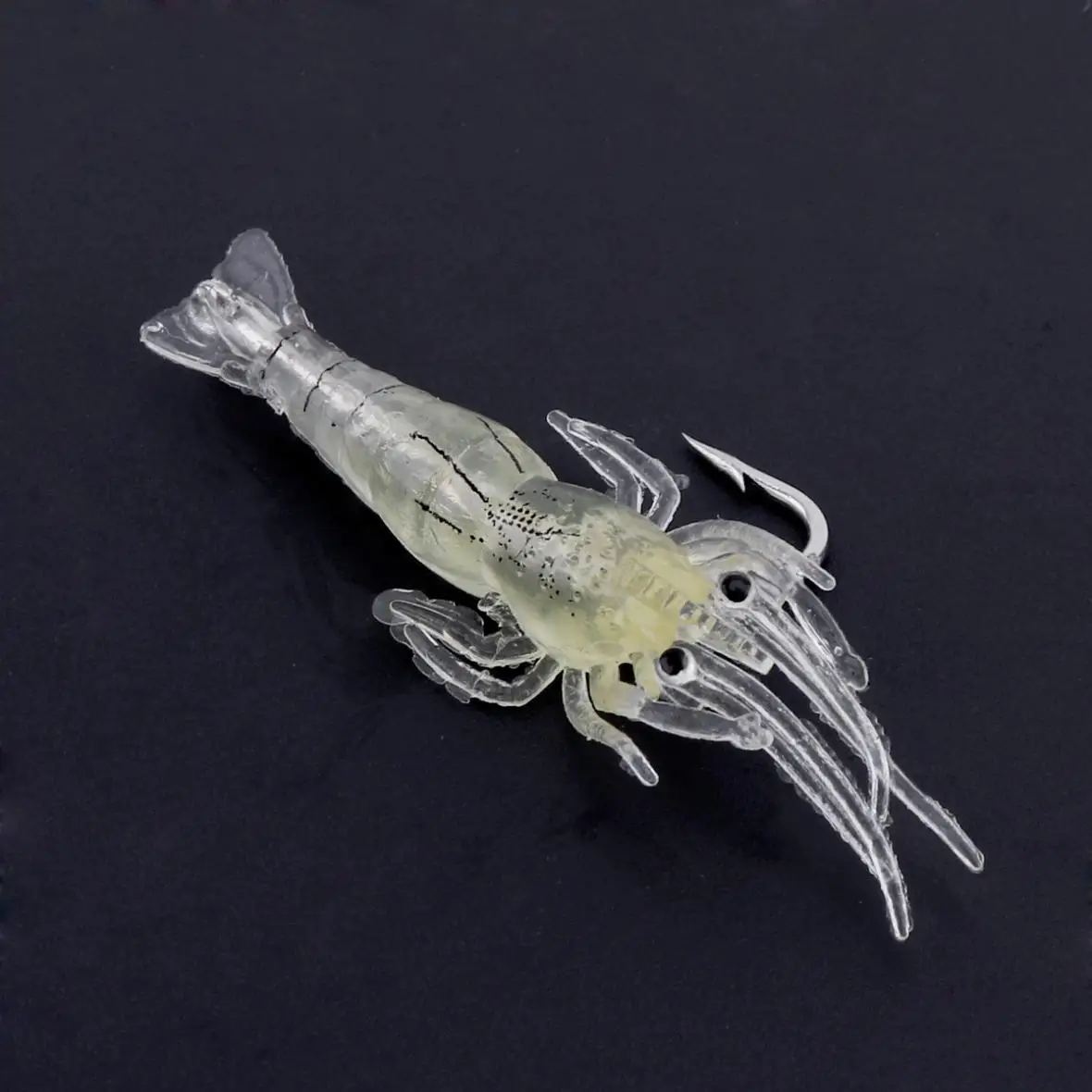 5 шт./лот ТПЭ мягкие рыболовные приманки для креветок искусственные кренкбейты с