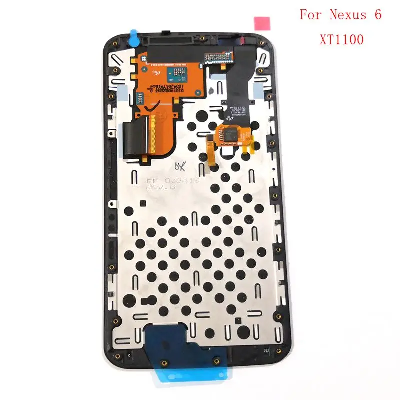 Оригинальный ЖК-экран для Motorola Google nexus 6 Xt1100 XT1103 + сенсорный стеклянный дигитайзер