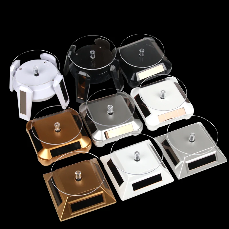 Вращающийся светодиодный дисплей на солнечной батарее вращающаяся подставка