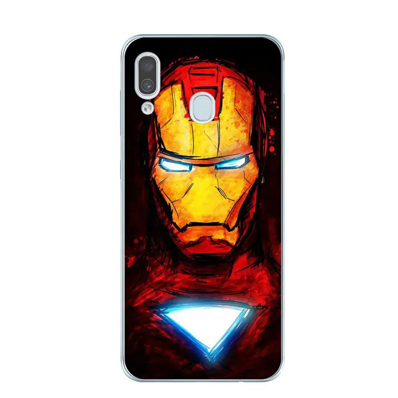 T6142 Marvel DC Comics Железный человек паук Джокер Бэтмен мягкий ТПУ чехол для телефона для samsung A10 A20 A30 A40 A50 A60 A70 A80 - Цвет: T6142