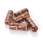 Дешевые рисовые деревянные бусины Miasol, 100 шт., овальные бусины-разделители ручной работы для ожерелья, браслеты, ювелирные изделия