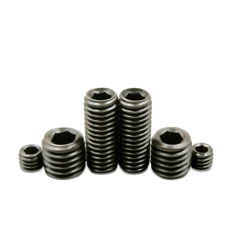 20PCS-M4*3/4/5/6/8/10/12/16 12,9 уровень с плоским концом винта/винтом/Топ провод винт/Безголовый винт