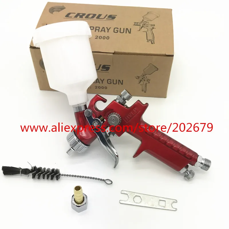 Распылитель HVLP с соплом 0 8 мм профессиональный мини-Аэрограф Для покраски