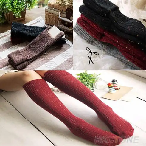 Женские зимние теплые носки до колен 1PQS 22MQ|socks fashion|socks sockwarm winter socks |