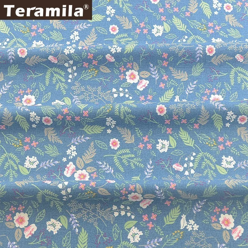 Teramila хлопковая ткань с цветочным принтом, хлопковая ткань, африканская Анкара, ткань Tissu, сделай сам, лоскутное платье, Telas Por Metro, подушка
