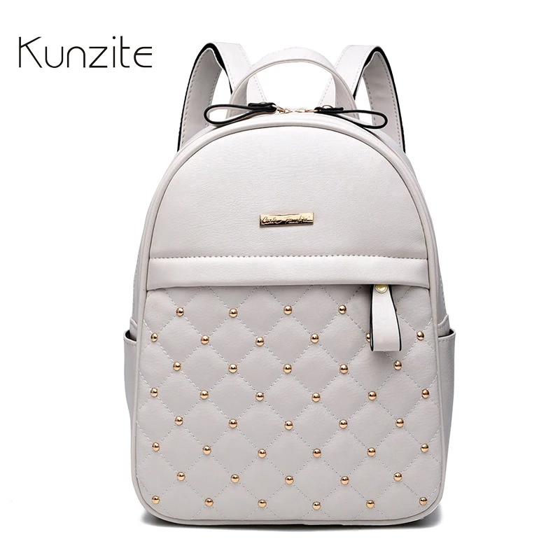 Кунцит Для женщин Рюкзаки Мода 2017 г. Повседневная сумка Высокое качество из