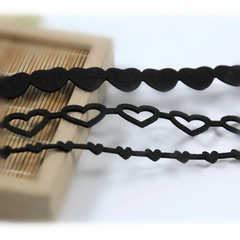 Модные украшения простая кожаная сердечная трубка чокер колье подарок для