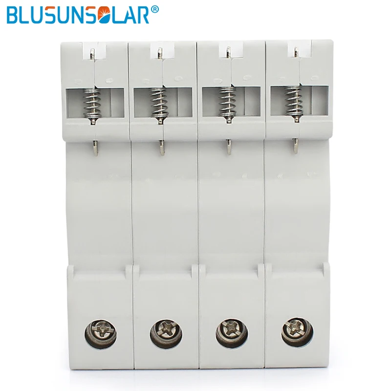 BULSUNSOLARHigh качество SPD 4P 20KA 110V 220V 380V AC din-рейка анти-молнии напряжение устройство