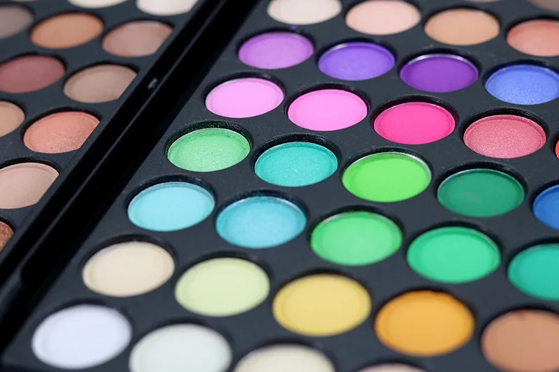 Матовая popfeel тени для век Pallete Shimmer Блеск телесный 95 цветов мощность стойкая