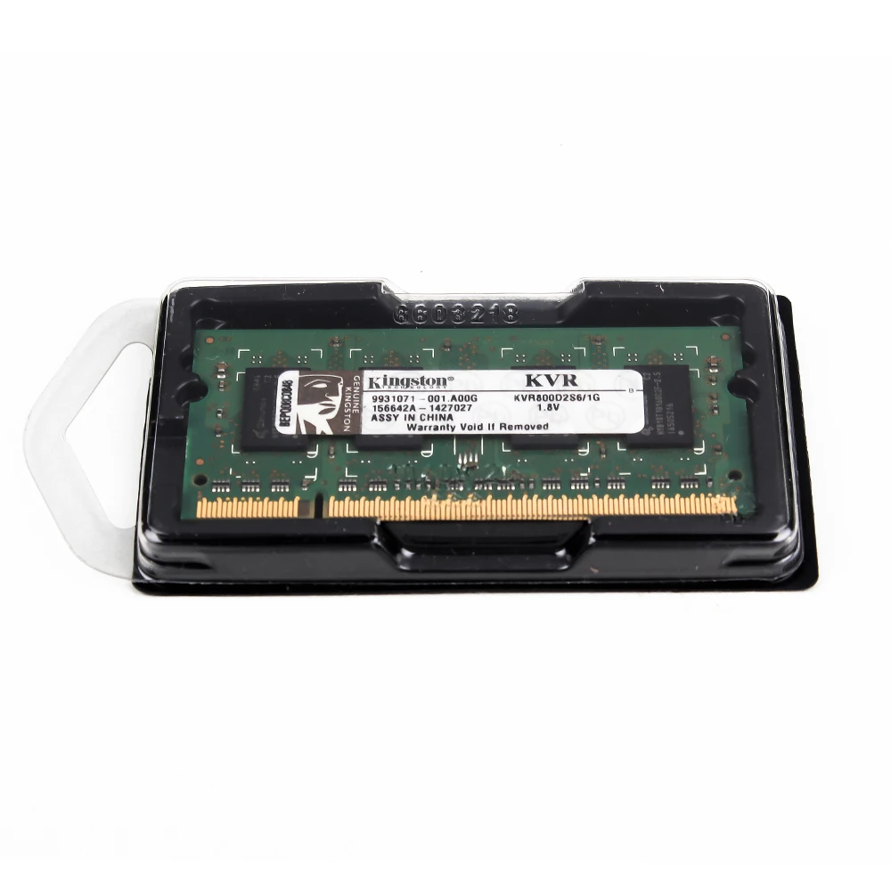 Оперативная память Kingston для ноутбука 2 ГБ 1 DDR2 800HMZ PC2-6400S = шт. * 1G ОЗУ 8 в | Компьютеры
