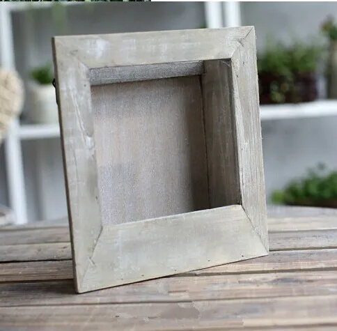 Настенный цветочный горшок деревянный для растений винтажный бонсай 23*6*21 см | Дом