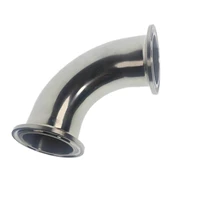 34 419 102mm sanitary stainless tri clamp 90 degree elbow