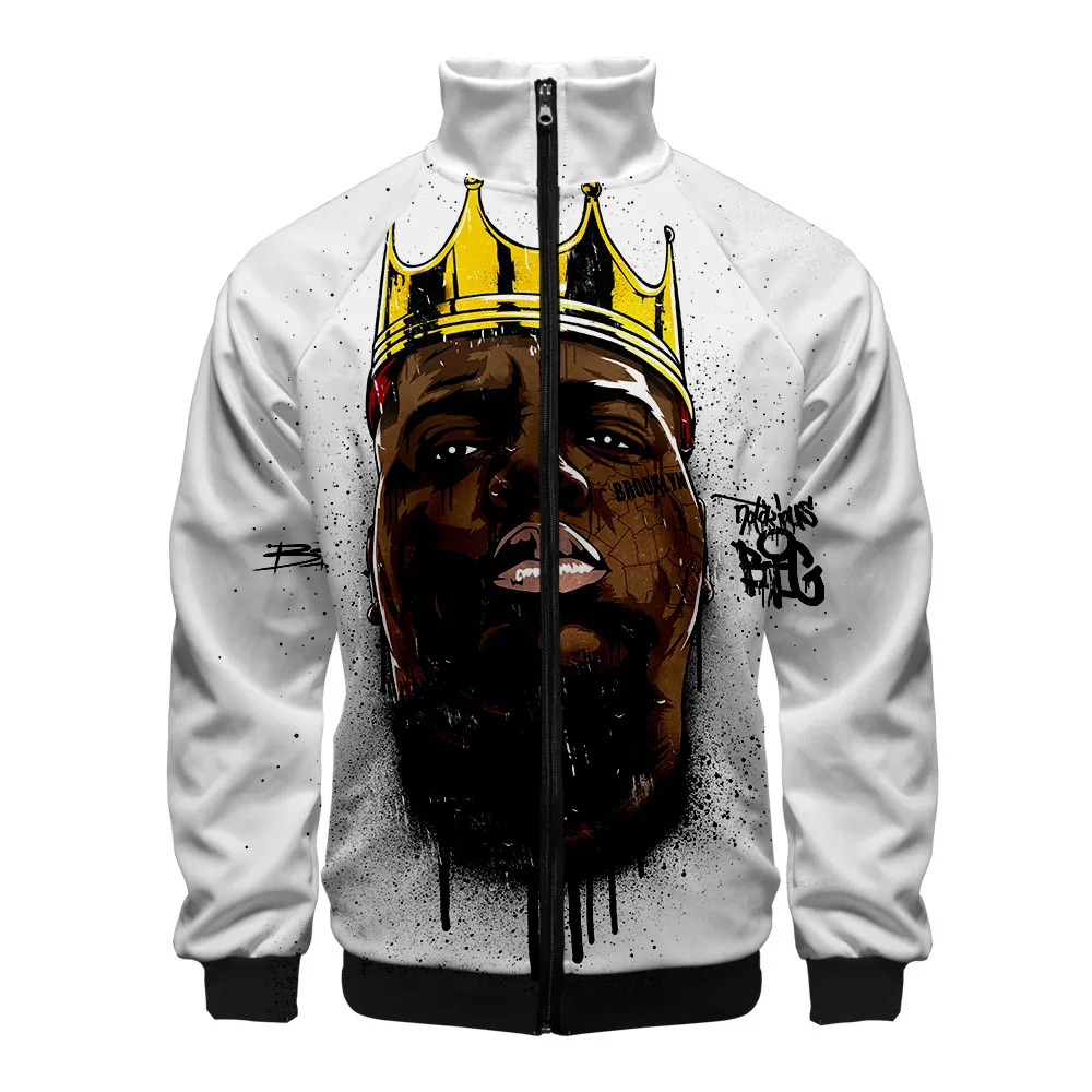 Известный B.I.G. Мужские куртки и пальто в стиле Харадзюку Biggie Smalls куртка хип хоп