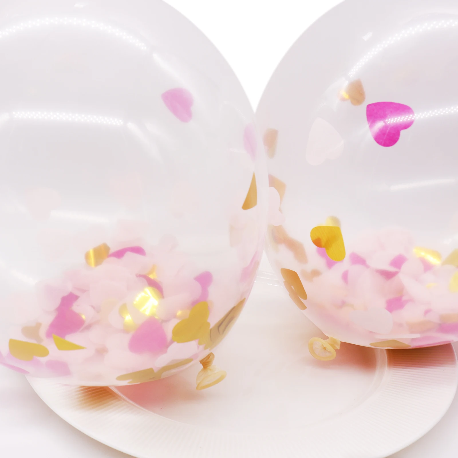 1pcs Wedding Decoration Confetti Balloons Pink Birthday Party Love For Engagement Home DIY | Дом и сад