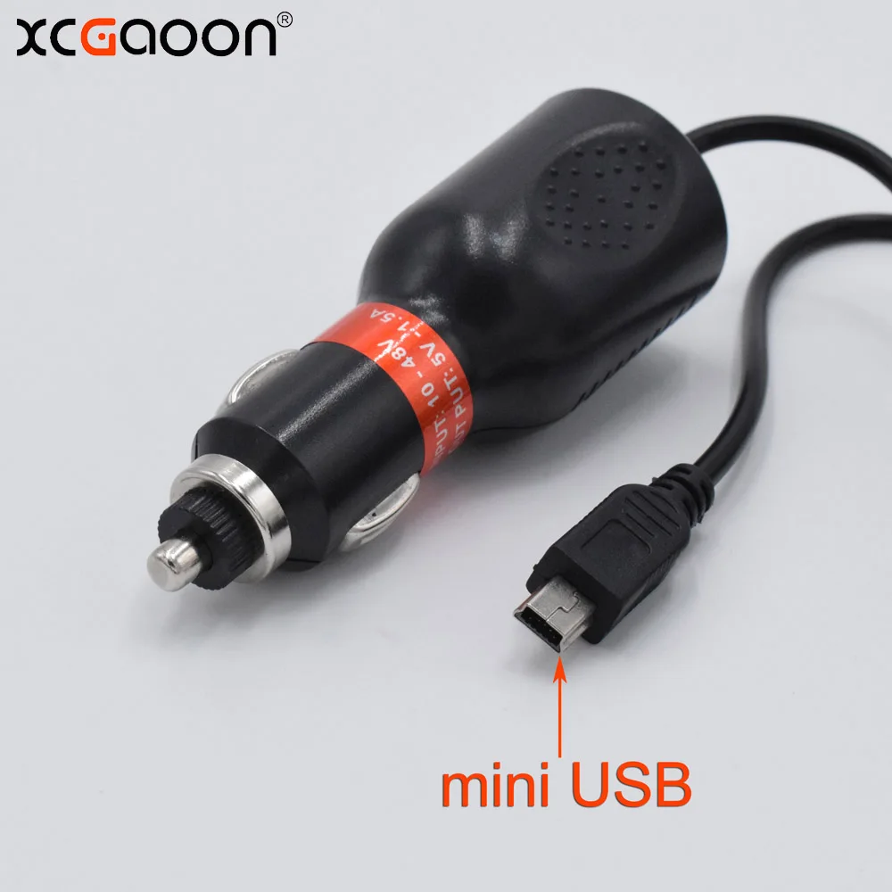 XCGaoon 1 2 м (футов) 10 шт мини USB 5 в а автомобильное зарядное устройство для GPS
