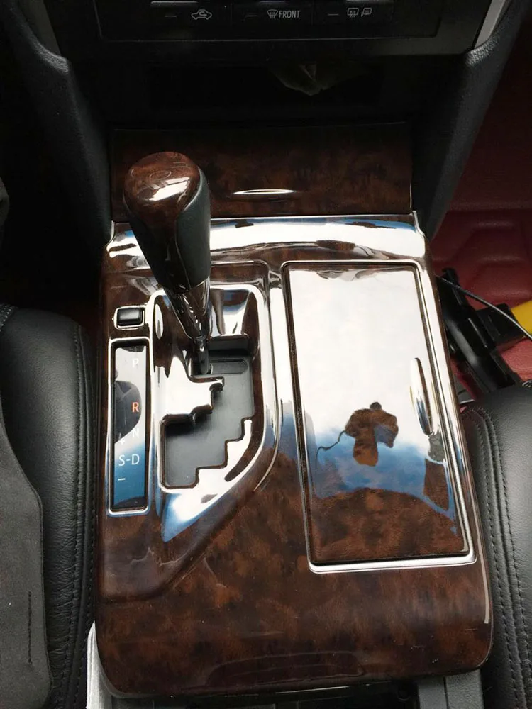 HighQuality mahogany cherry wood carbon fiber 3D interior trim special modified car parts accessories for Toyota Camry 2012-2015 |