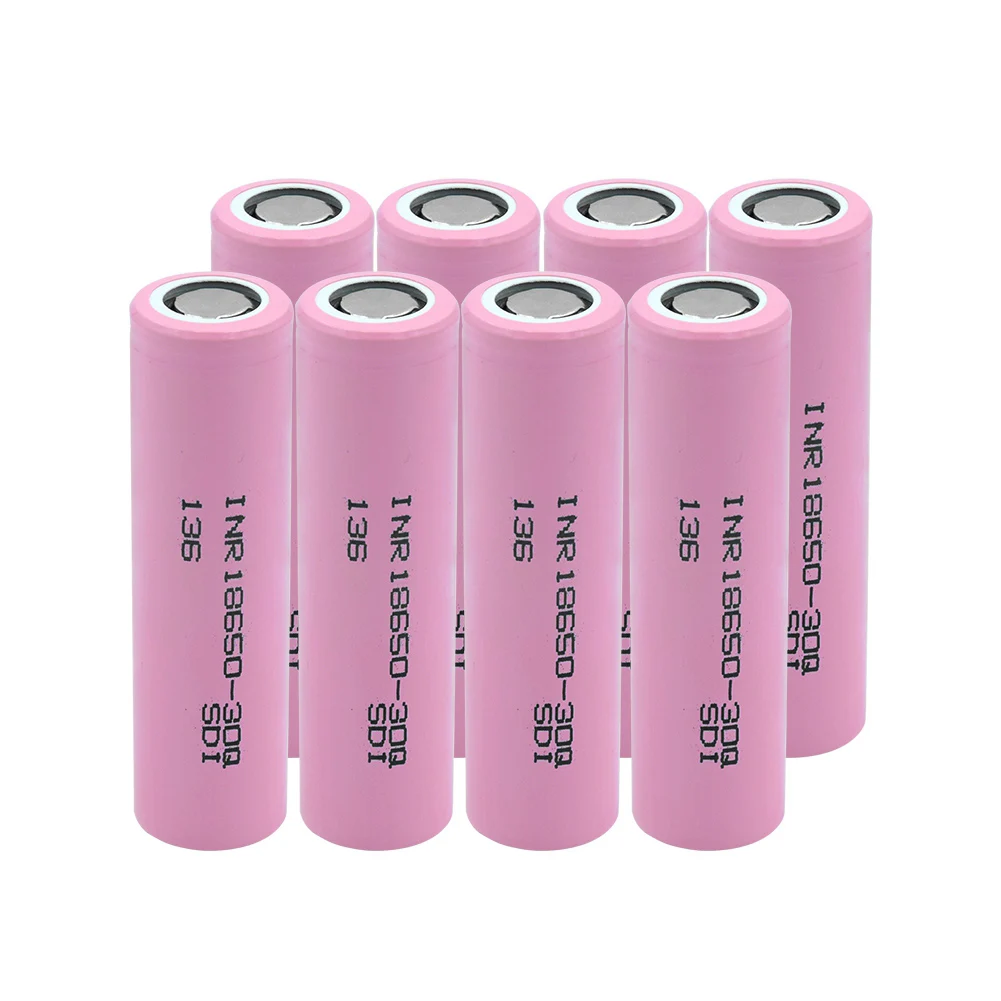 6/8/10 шт. INR 18650-30Q большого потока энергии 20a vape фонарик 3,7 v литиевая батарея inr18650 30q 3000mah перезаряжаемые для игрушек