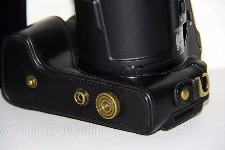 Leather Pu camera Hard case bag Grip For NIKON Coolpix P900s P900 | Электроника