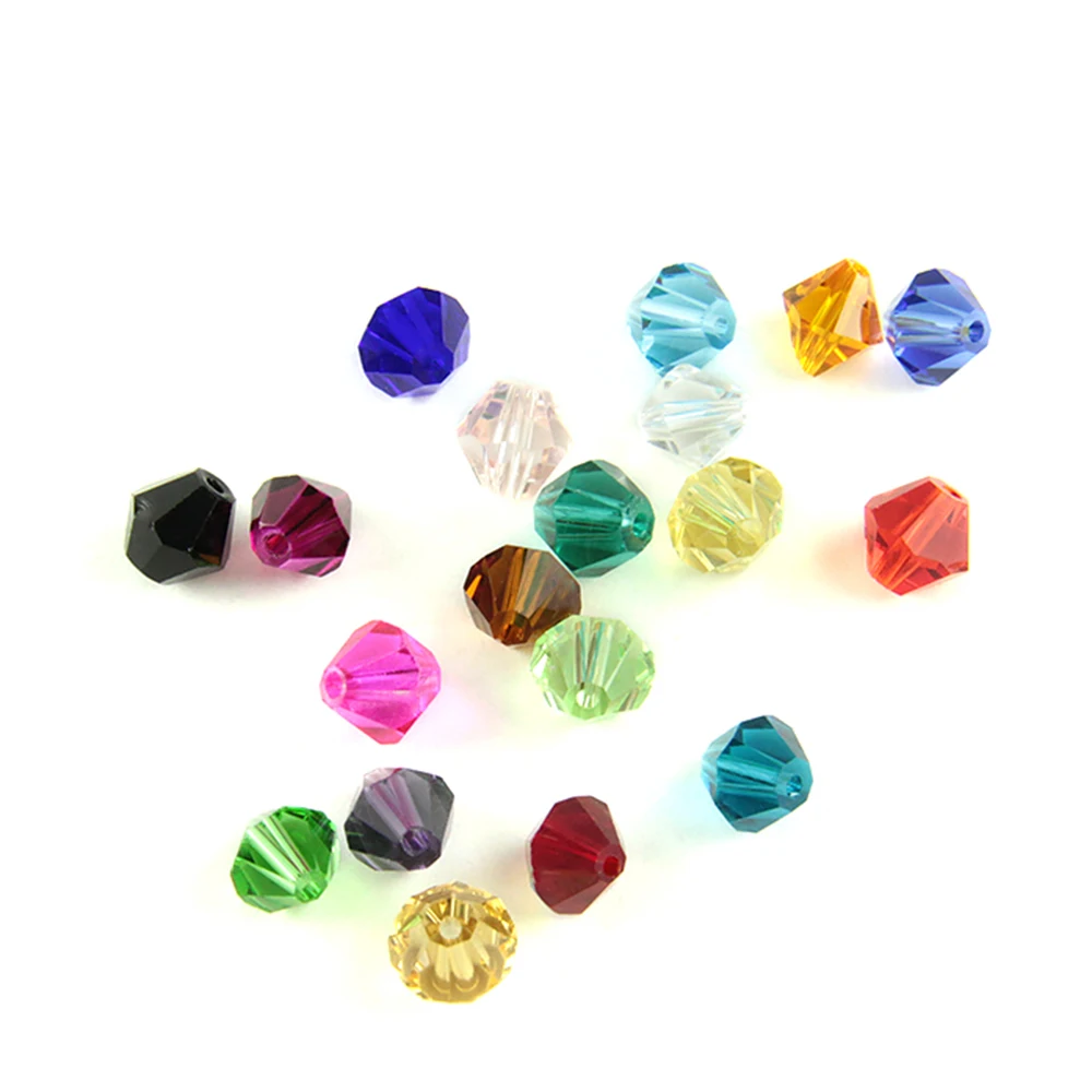 

Китайские 1440 шт смешанные цвета биконовые хрустальные бусины 8 мм оптом стеклянные блестящие бусины для украшения дверного занавеса