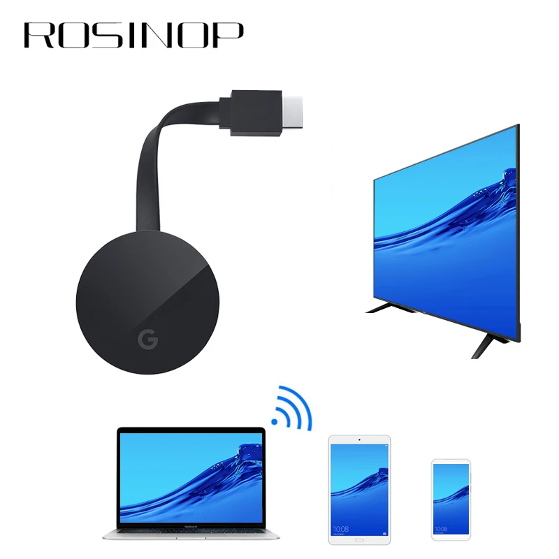 Rosinop 1080P HDMI беспроводной адаптер Bluetooth приемник аудио Miracast USB передатчик для 4K тв