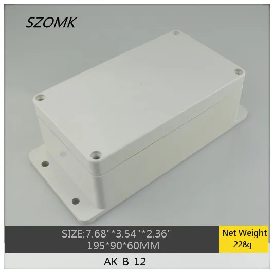 1 шт. новая распределительная коробка для электронных приборов 195*90*60 мм IP65