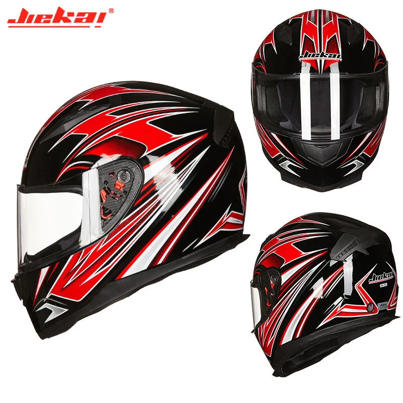 Мотоцикл JIEKAI шлем Мужской и женский теплый casco moto на все лицо kask downhill ABS cascos для