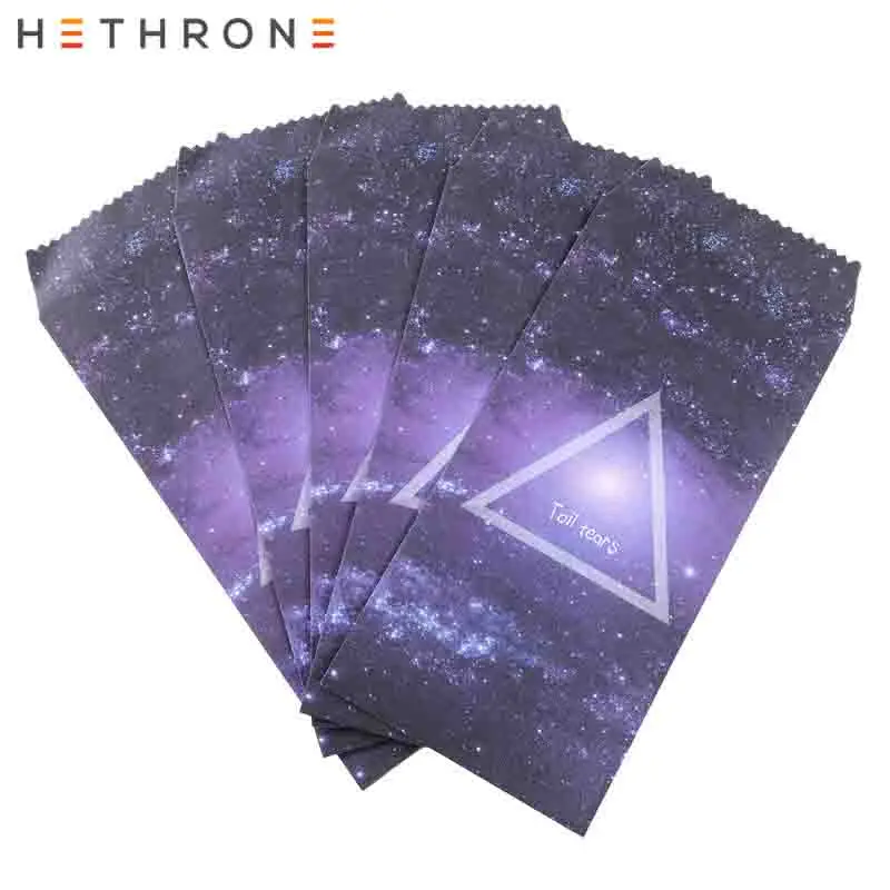 Hethrone 5 шт. фантазия звездное небо Ремесло бумажные конверты длинный тип билета