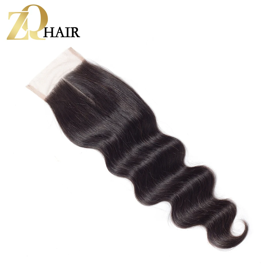 Перуанские волнистые кружевные накладки свободные/Средние/три части 8-22 дюйма