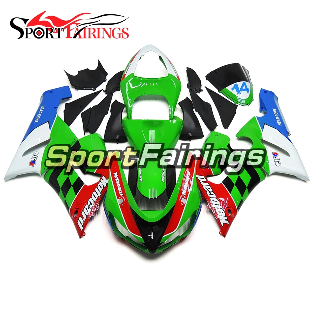 Полный обтекатель для Kawasaki ZX6R ZX-6R 636 05 06 2005 2006 комплект обтекателей из АБС-пластика