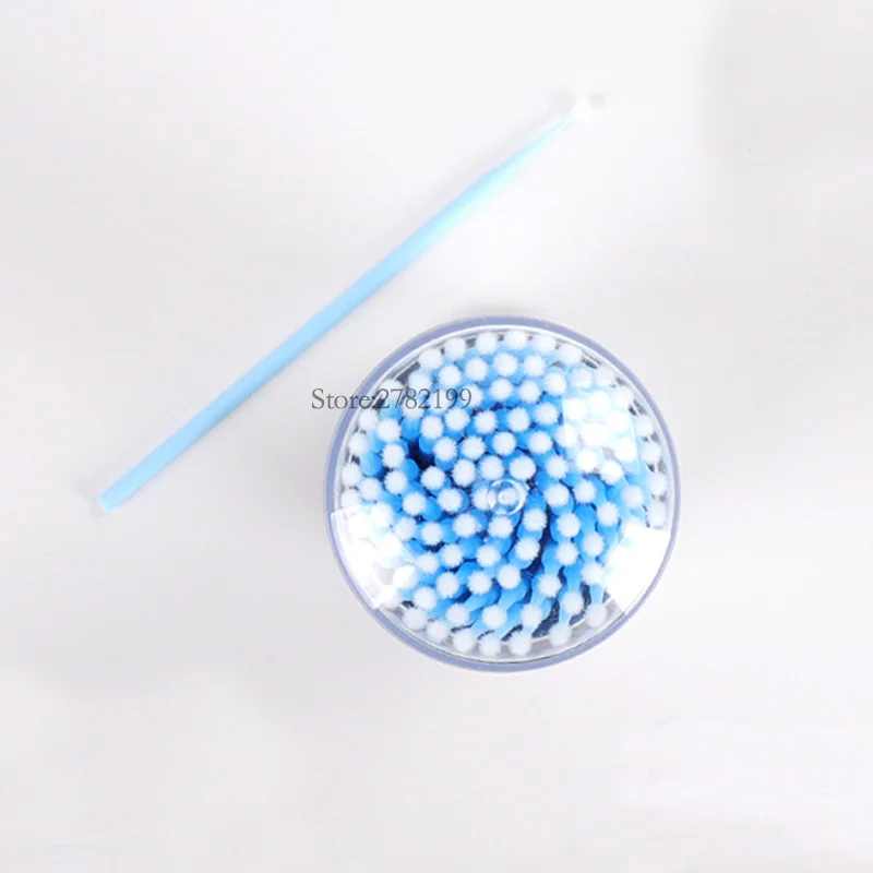 Микроблейдинг микрощетки аппликатор чистящие блотти микро щетка одноразовый