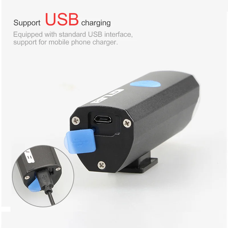 GUB велосипедный флэш-светильник для велосипеда головной светильник USB Перезаряжаемый светодиодный светильник MTB дорожный велосипедный светильник