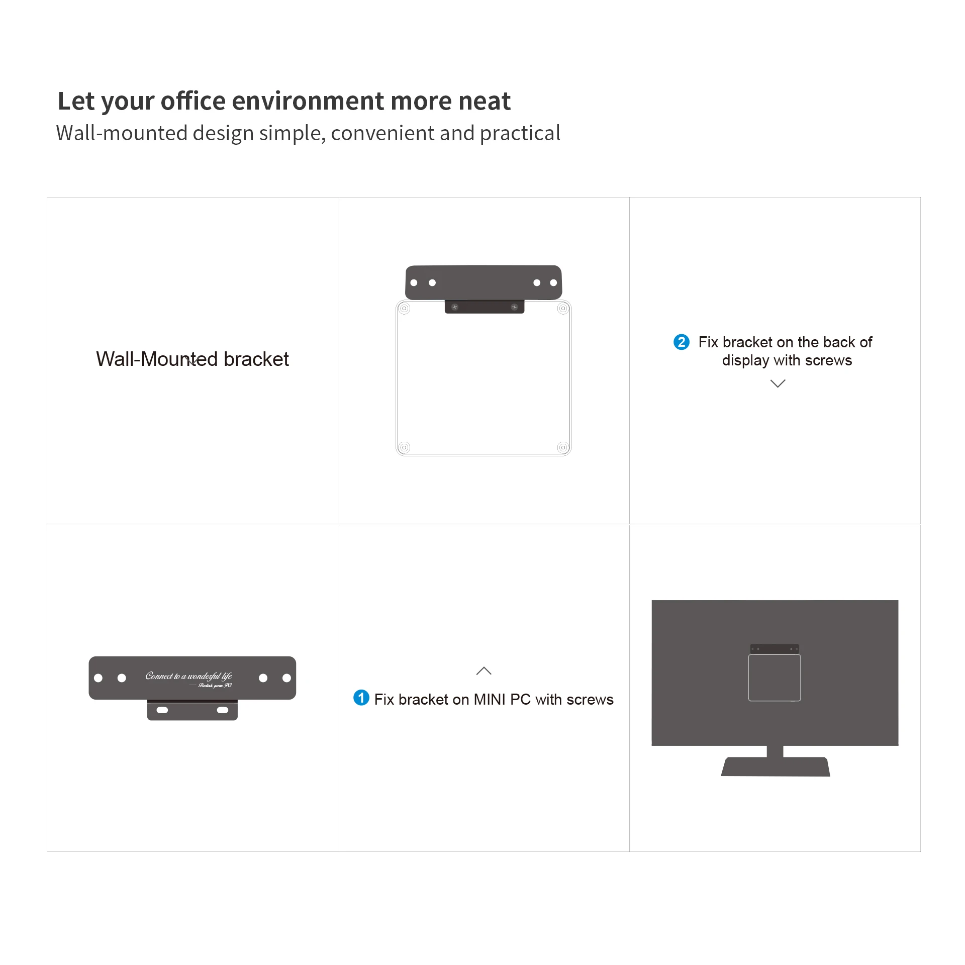 Beelink U55 I3 5005U 512 ГБ Мини ПК двухдиапазонный, Wi-Fi, 2* вывода изображения высокого разрешения через Windows10 pro 64Bit карманный мини set top TV Box