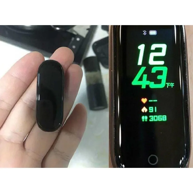 Смарт браслет Xiaomi Mi Band 4 Miband Bluetooth 5 0 с пульсометром для фитнеса 135 мАч