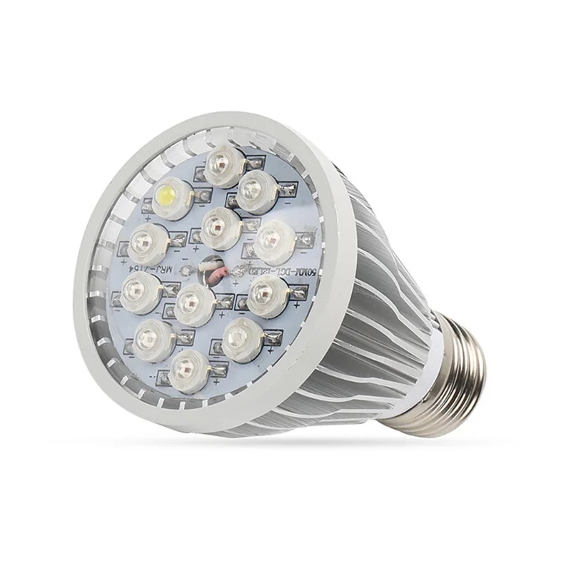 E27/E14/GU10 3528SMD 12 Светодиодный AC85 265V Вт полный спектр светодиодный Цветок растет
