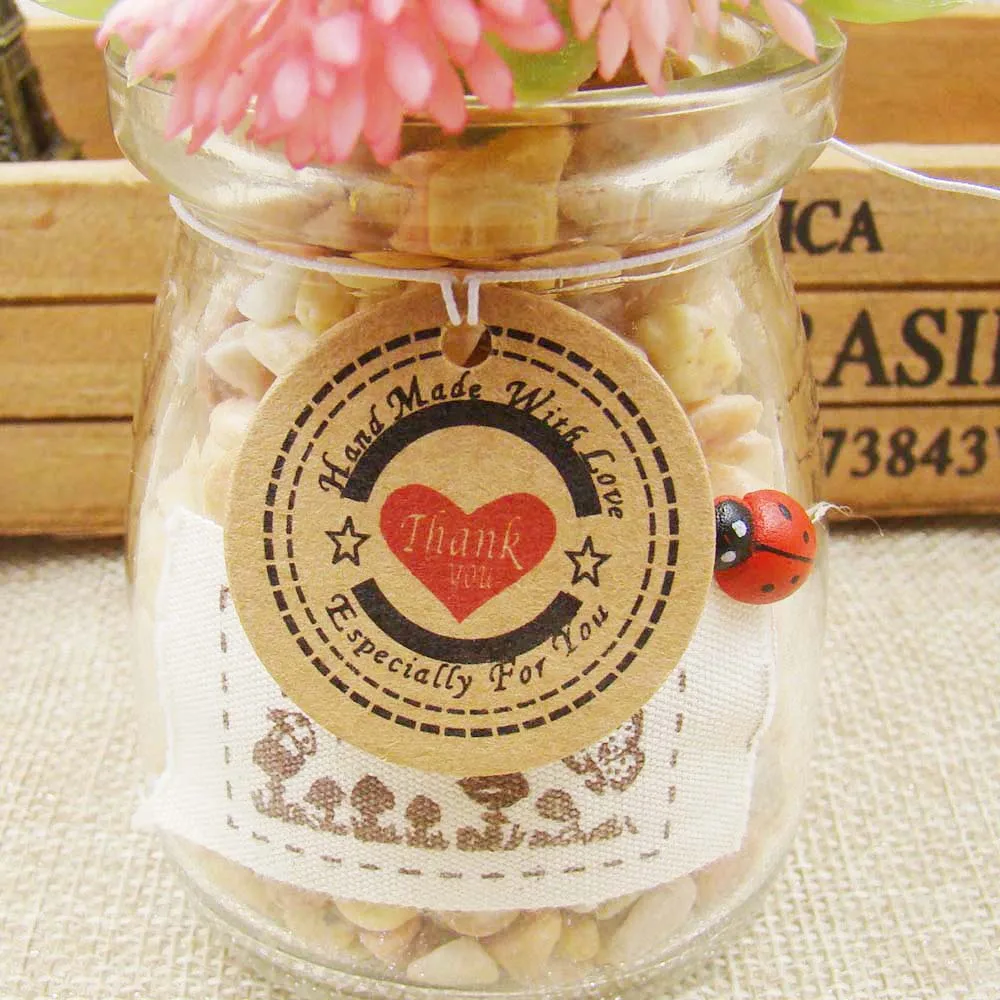 На заказ благодарим вас бирки ручной работы с любовью красные цвета сердце