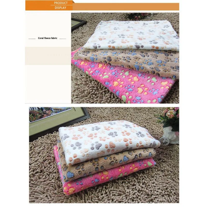 Зимнее теплое одеяло для питомца кошки dod, S/M/L, лапы, милый котенок, полотенце со щенком, ткань для сна, простыня, подогреватель, поставка домашних животных