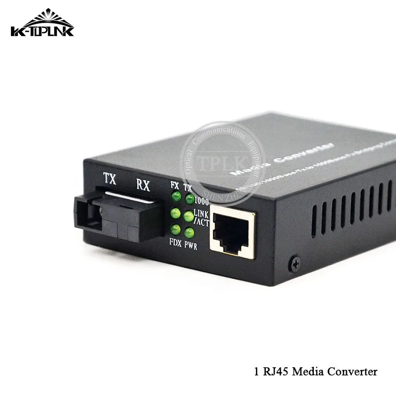 1 Порты и разъёмы RJ45 медиа конвертер FE 10/100 м fast Ethernet singmode волоконно оптический