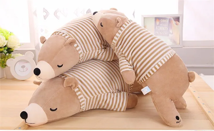 50 cmkids мягкая игрушка в виде животных кукла подушка супер мягкая плюшевый полярный медведь пелюши игрушка-подушка для животных детский подарок на день рождения Рождество