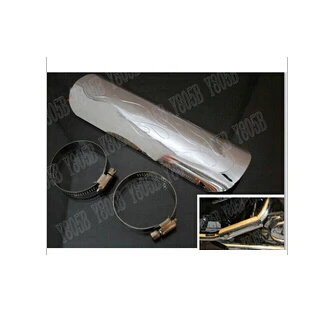 Хромированный тепловой экран для выхлопных газов с эффектом пламени Kawasaki Vulcan