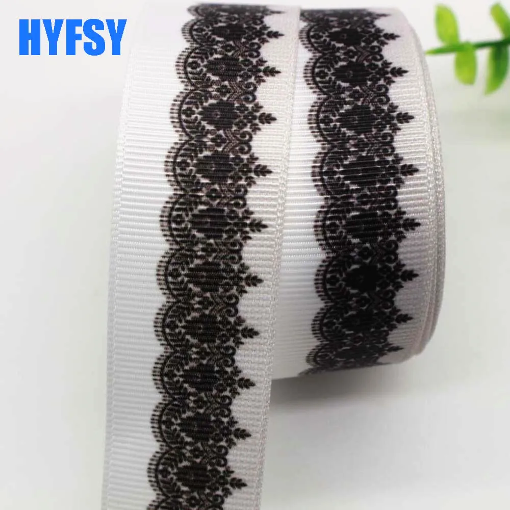 Hyfsy 10046 25 мм леопардовая лента 10 ярдов DIY бант для волос Подарочная упаковка с