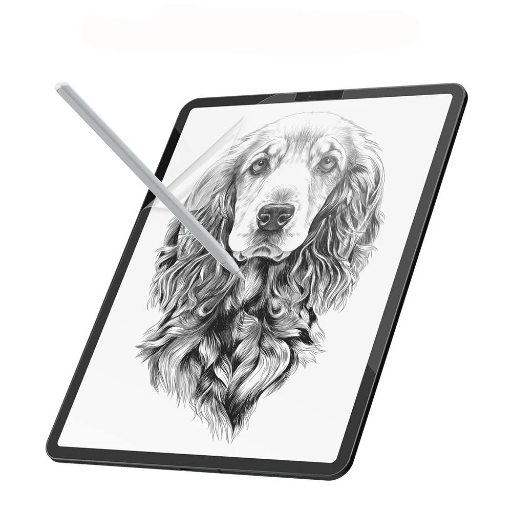 Совершенно новый бумажный антибликовый матовый ПЭТ экран протектор для iPad 9 7 Pro 10